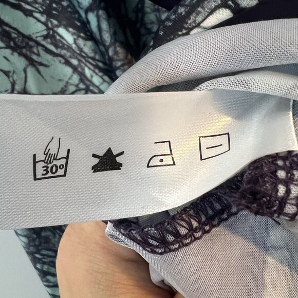 Vix Paula Hermanny Maxi Dress Size Medium Purple Summer Resort Polyester Spandex - Picture 13 of 15